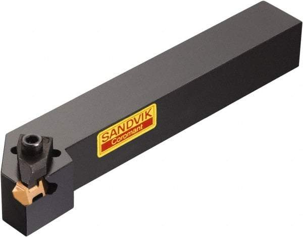 Sandvik Coromant - TLSR/L, Internal or External, Right Hand, 3.17mm Max Depth of Cut, Indexable Grooving Tool Holder - TLG-2125R Insert Compatibility, 9.53mm Shank Height, 9.53mm Shank Width, 152.4mm OAL - Eagle Tool & Supply