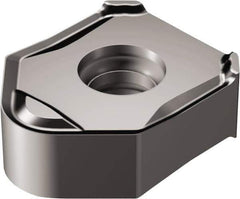 Sandvik Coromant - 345N1305 PW5 Grade 1010 Carbide Milling Insert - TiAlN2 Finish, 5.6mm Thick, 13mm Inscribed Circle - Eagle Tool & Supply