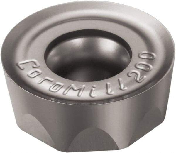 Sandvik Coromant - RCHT1304 PL Grade 1130 Carbide Milling Insert - AlTiCrN Finish, 4.76mm Thick, 12.7mm Inscribed Circle, 6.35mm Corner Radius - Eagle Tool & Supply