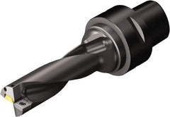 Sandvik Coromant - 53mm Max Drill Depth, 3xD, 17.5mm Diam, Indexable Insert Drill - C5 Coromant Shank - Eagle Tool & Supply