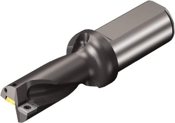 Sandvik Coromant - 82mm Max Drill Depth, 2xD, 41mm Diam, Indexable Insert Drill - 40mm Shank Diam, 40 Cylindrical Shank - Eagle Tool & Supply