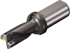Sandvik Coromant - 82mm Max Drill Depth, 2xD, 41mm Diam, Indexable Insert Drill - 40mm Shank Diam, 40 Cylindrical Shank - Eagle Tool & Supply