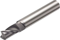 Sandvik Coromant - 10mm, 1 Flute, Solid Carbide, Corner Radius End Mill - 72mm OAL, 30° Helix, Right Hand Flute, 19mm LOC, Right Hand Cut - Eagle Tool & Supply
