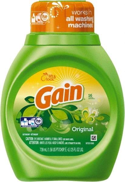 Gain - 25 oz Liquid Laundry Detergent - Original Scent - Eagle Tool & Supply