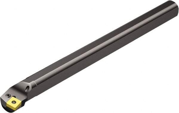 Sandvik Coromant - 32mm Min Bore Diam, 303.05mm OAL, 25mm Shank Diam, A..PSKNR/L Indexable Boring Bar - SNMG 432, SNMG 12 04 08 Insert, Lever Holding Method - Eagle Tool & Supply
