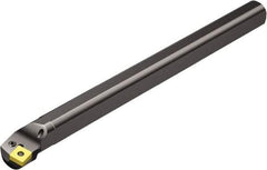 Sandvik Coromant - 32mm Min Bore Diam, 303.05mm OAL, 25mm Shank Diam, A..PSKNR/L Indexable Boring Bar - SNMG 432, SNMG 12 04 08 Insert, Lever Holding Method - Eagle Tool & Supply