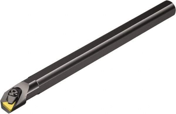 Sandvik Coromant - 12mm Min Bore Diam, 125mm OAL, 10mm Shank Diam, R/L136.9 Indexable Boring Bar - TCGR 1.2(1)0, TCGR 06 01 02 Insert, Clamp Holding Method - Eagle Tool & Supply