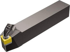 Sandvik Coromant - CSBNR/L-4, Right Hand Cut, 15° Lead Angle, 25mm Shank Height x 25mm Shank Width, Negative Rake Indexable Turning Toolholder - 150mm OAL, SNGN 12 07 08, SNG 452 Insert Compatibility, Series T-Max - Eagle Tool & Supply