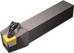 Sandvik Coromant - DSBNR/L, Left Hand Cut, 15° Lead Angle, 32mm Shank Height x 32mm Shank Width, Negative Rake Indexable Turning Toolholder - 170mm OAL, SNMG 19 06 12, SNMG 643 Insert Compatibility, Series T-Max P - Eagle Tool & Supply