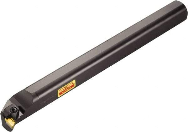 Sandvik Coromant - 44mm Min Bore Diam, 350mm OAL, 32mm Shank Diam, S..CKUNR/L Indexable Boring Bar - KNUX 16 04 05L Insert - Eagle Tool & Supply