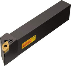 Sandvik Coromant - R/L171.35, Left Hand Cut, -3° Lead Angle, 50mm Shank Height x 32mm Shank Width, Negative Rake Indexable Turning Toolholder - 225mm OAL, DNMG 15 06 08, DNMG 442 Insert Compatibility, Series T-Max P - Eagle Tool & Supply