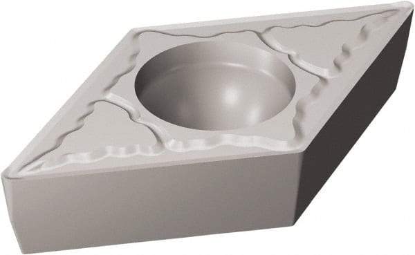 Sandvik Coromant - DPMT21.52 PM Grade 5015 Cermet Turning Insert - Uncoated, 55° Diamond, 1/4" Inscr Circle, 3/32" Thick, 1/32" Corner Radius - Eagle Tool & Supply