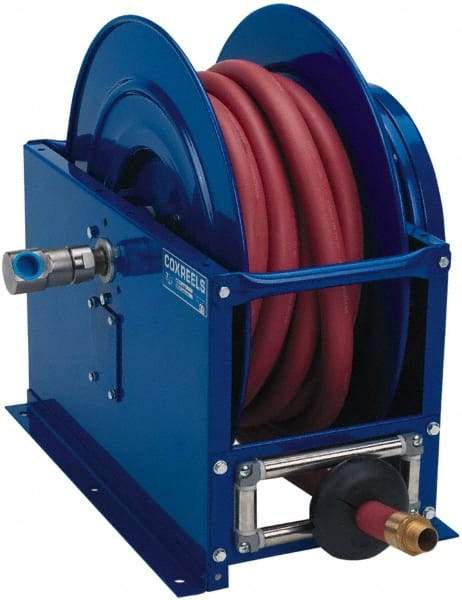 CoxReels - 25' Spring Retractable Hose Reel - 300 psi, Hose Not Included - Eagle Tool & Supply