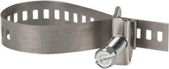 IDEAL TRIDON - SAE Size 20, 11/16 to 1-3/4" Diam, Stainless Steel Double Lock Hose Worm Drive Clamp - Material Grade 301 - Eagle Tool & Supply