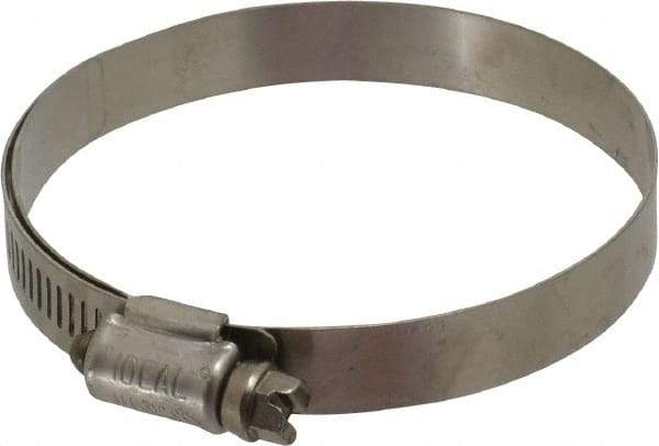 IDEAL TRIDON - SAE Size 44, 2-5/16 to 3-1/4" Diam, Stainless Steel Lined Worm Drive Clamp - Material Grade 316 - Eagle Tool & Supply