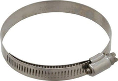 IDEAL TRIDON - SAE Size 48, 2-9/16 to 3-1/2" Diam, Stainless Steel Lined Worm Drive Clamp - Material Grade 316 - Eagle Tool & Supply