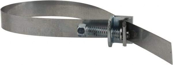 IDEAL TRIDON - SAE Size 48, 1 to 3-1/2" Diam, Galvanized Steel Adjustable Strap Worm Drive Clamp - Eagle Tool & Supply