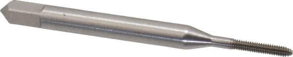 Balax - #0-80 UNF H6 Thread Limit Bottoming Thread Forming Tap - High Speed Steel, Bright Finish, 1-5/8" OAL, 5/16" Thread Length, Right Hand Thread, Series BXB - Eagle Tool & Supply