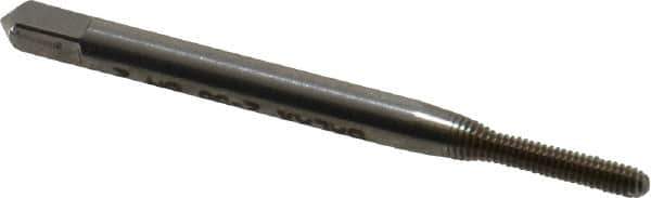 Balax - #2-56 UNC H2 Thread Limit Bottoming Thread Forming Tap - High Speed Steel, Bright Finish, 1-3/4" OAL, 7/16" Thread Length, Right Hand Thread, Series BXB - Eagle Tool & Supply