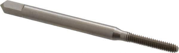 Balax - #3-48 UNC H2 Thread Limit Bottoming Thread Forming Tap - High Speed Steel, Bright Finish, 1-13/16" OAL, 1/2" Thread Length, Right Hand Thread, Series BXB - Eagle Tool & Supply