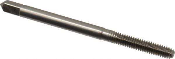 Balax - #5-40 UNC H6 Thread Limit Bottoming Thread Forming Tap - High Speed Steel, Bright Finish, 1-15/16" OAL, 5/8" Thread Length, Right Hand Thread, Series BXB - Eagle Tool & Supply