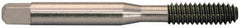 Balax - #6-40 UNF H7 Thread Limit Bottoming Thread Forming Tap - High Speed Steel, Bright Finish, 2" OAL, 11/16" Thread Length, Right Hand Thread, Series BXB - Eagle Tool & Supply