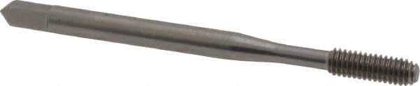 Balax - #6-40 UNF H3 Thread Limit Bottoming Thread Forming Tap - High Speed Steel, Bright Finish, 2" OAL, 11/16" Thread Length, Right Hand Thread, Series BXB - Eagle Tool & Supply