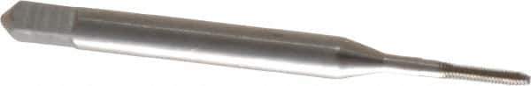 Balax - #00-90 UNC H2 Thread Limit Bottoming Thread Forming Tap - High Speed Steel, Bright Finish, 1-5/8" OAL, 1/4" Thread Length, Right Hand Thread, Series BXMIN - Eagle Tool & Supply