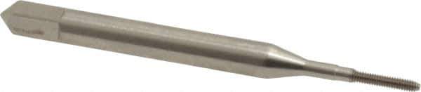 Balax - M1.2x0.25 Metric Coarse H2 Thread Limit Bottoming Thread Forming Tap - High Speed Steel, Bright Finish, 1-5/8" OAL, 1/4" Thread Length, Right Hand Thread, Series BXMIN - Eagle Tool & Supply