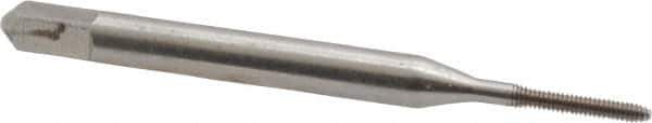 Balax - M1.4x0.30 Metric Coarse H2 Thread Limit Bottoming Thread Forming Tap - High Speed Steel, Bright Finish, 1-5/8" OAL, 5/16" Thread Length, Right Hand Thread, Series BXMIN - Eagle Tool & Supply