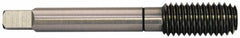 Balax - M12x1.75 Metric Coarse D6 Thread Limit Bottoming Thread Forming Tap - Cobalt, Bright Finish, 3-3/8" OAL, Series BXMOTL - Eagle Tool & Supply