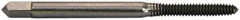 Balax - #5-40 UNC H4 Thread Limit Plug Thread Forming Tap - High Speed Steel, Bright Finish, 1-15/16" OAL, 5/8" Thread Length, Right Hand Thread, Series BXP - Eagle Tool & Supply