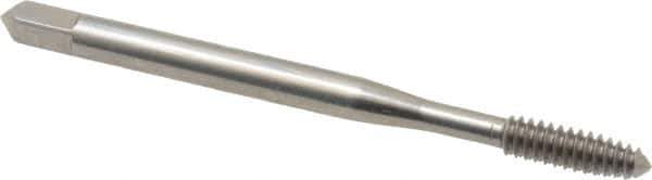 Balax - #6-32 UNC H4 Thread Limit Plug Thread Forming Tap - High Speed Steel, Bright Finish, 2" OAL, 11/16" Thread Length, Right Hand Thread, Series BXP - Eagle Tool & Supply