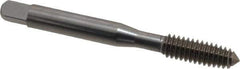 Balax - 1/4-20 UNC H6 Thread Limit Plug Thread Forming Tap - High Speed Steel, Bright Finish, 2-1/2" OAL, 1" Thread Length, Right Hand Thread, Series BXP - Eagle Tool & Supply