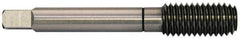 Balax - 3/4-16 UNF H10 Thread Limit Plug Thread Forming Tap - High Speed Steel, Bright Finish, 4-1/4" OAL, 1" Thread Length, Right Hand Thread, Series BXP - Eagle Tool & Supply