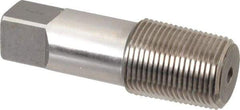 Balax - 3/4-14 NPT, Bright Finish, High Speed Steel, Thread Forming Pipe Tap - 3-1/4 Inch Overall Length, 1-3/8 Inch Thread Length, 29/32 Inch Shank Diameter, 11/16 Inch Square Length, 0.679 Inch Square Size, Series BXPT - Eagle Tool & Supply