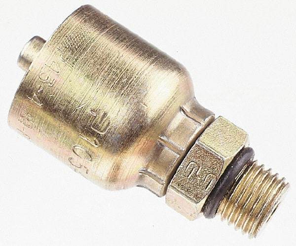Parker - 1 Thread Hydraulic Hose Fitting - -16 Hose Size, 1" Hose Diam - Eagle Tool & Supply