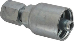 Parker - 3/8 Thread Hydraulic Hose Fitting - -6 Hose Size, 3/8" Hose Diam - Eagle Tool & Supply