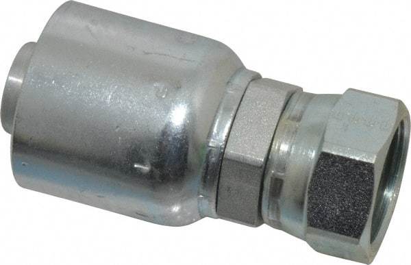 Parker - 1 Thread Hydraulic Hose Fitting - -16 Hose Size, 1" Hose Diam - Eagle Tool & Supply