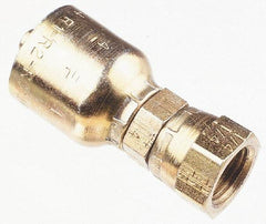 Parker - 1-1/4 Thread Hydraulic Hose Fitting - -20 Hose Size, 1 1/4" Hose Diam - Eagle Tool & Supply