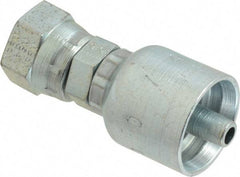Parker - 1/4 Thread Hydraulic Hose Fitting - -4 Hose Size, 1/4" Hose Diam - Eagle Tool & Supply
