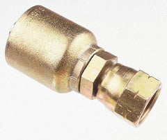 Parker - 3/4 Thread Hydraulic Hose Fitting - -12 Hose Size, 3/4" Hose Diam - Eagle Tool & Supply