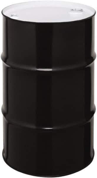 Made in USA - 30 Gallon Cylindrical Carbon Steel Tight Head Drum - 27-1/2" High x 18-1/4" Diam - Eagle Tool & Supply