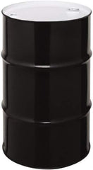 Made in USA - 55 Gallon Cylindrical Carbon Steel Tight Head Drum - 33" High x 22-1/2" Diam - Eagle Tool & Supply