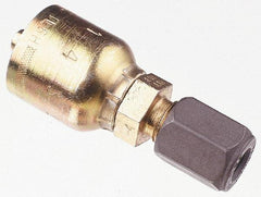 Parker - 3/4 Thread Hydraulic Hose Fitting - -12 Hose Size, 3/4" Hose Diam - Eagle Tool & Supply