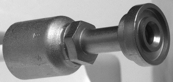 Parker - 1-1/4 Thread Hydraulic Hose Fitting - -20 Hose Size, 1 1/4" Hose Diam - Eagle Tool & Supply