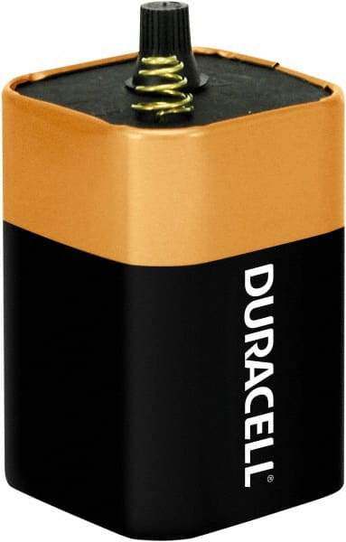 Duracell - Size 908, Alkaline, 1 Pack, Lantern Battery - 6 Volts, Spring Terminal, 4LR25X, ANSI 908A Regulated - Eagle Tool & Supply