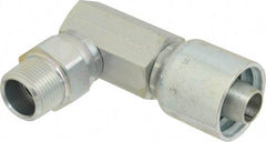 Parker - 3/4 Thread Hydraulic Hose Fitting - -12 Hose Size, 3/4" Hose Diam - Eagle Tool & Supply