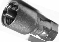 Parker - 3/4 Thread Hydraulic Hose Fitting - -12 Hose Size, 3/4" Hose Diam - Eagle Tool & Supply