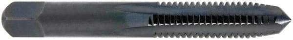 OSG - M26x3.00 Metric Fine 2B 4 Flute Bright Finish High Speed Steel Straight Flute Standard Hand Tap - Taper, Right Hand Thread, 130mm OAL, 62mm Thread Length, Oversize - Eagle Tool & Supply